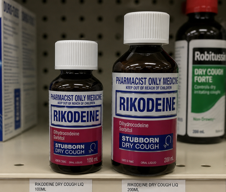 rikodeine® cough liquid (dihydrocodeine tartrate)